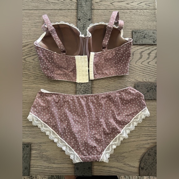 NWOT Freya Set-Balconett Underwire lightly paded bra 36F & High Waist Bikini XL - Picture 2 of 9